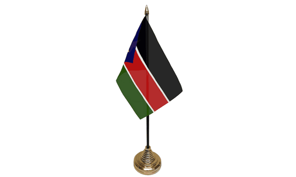 Sudan South Table Flags